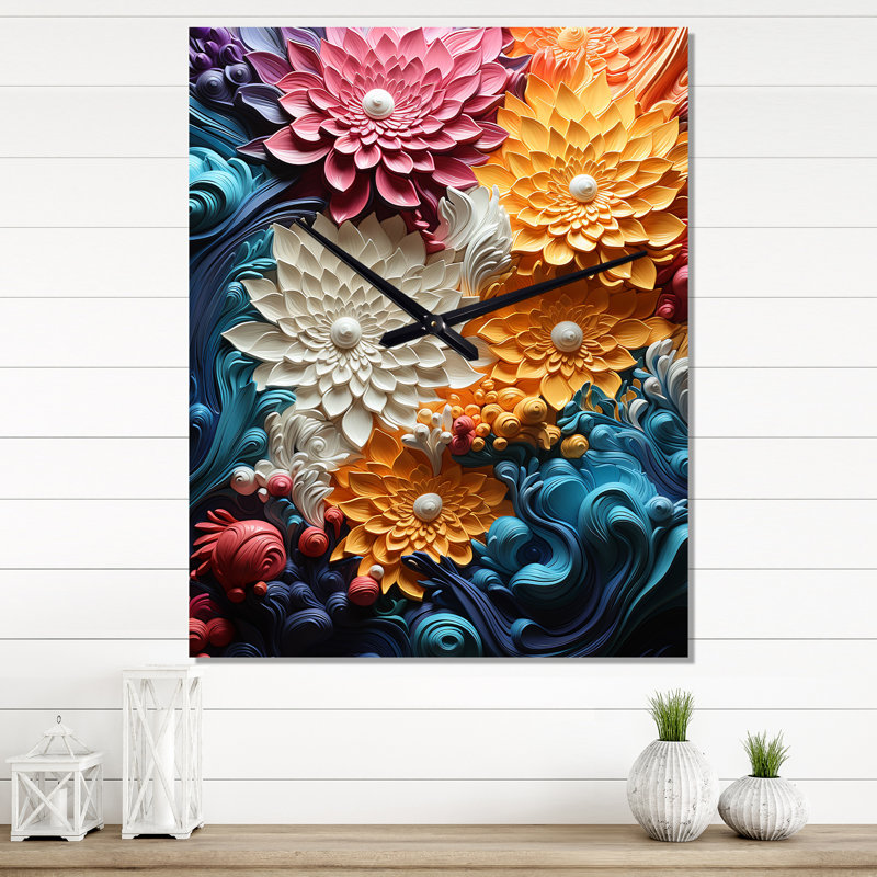 Horloge murale moderne Haochen, Petit