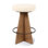 Damon Swivel Stool-Sapphire Khaki-Counter