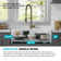 KRAUS Turino™ 33" L Fireclay Workstation Drop-In / Undermount Single Bowl Kitchen Sink