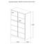 Commode de chambre 5 tiroirs Lauryn