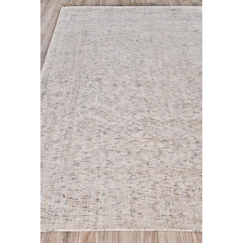 Tuscany Floral Area Rug, Rectangle 6' x 9'