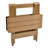 Rectangular Folding Outdoor Side Table , 20'' in. W 15.72'' in. D-68205989