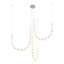 Akoya 48 Light Silver dimmable LED Chandelier-1292210012-1292209986