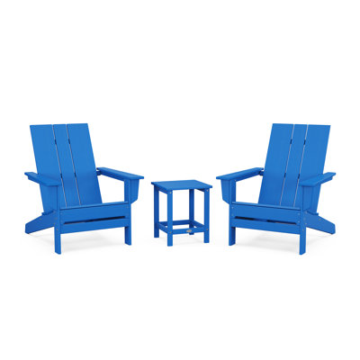 POLYWOOD x AllModern Adirondack Chairs with Table