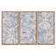 Ensemble de 3 reproductions d'art sur toile encadrées rétro "Modern Farmhouse Flower IV"-310586380-310586378