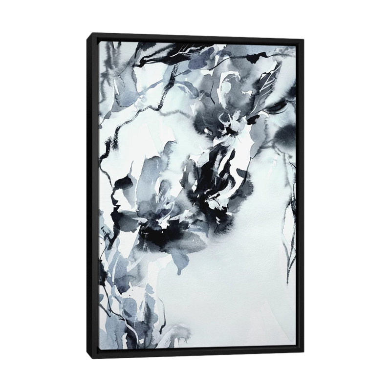 « moments ii », impression sur toile, H 26 po x l 18 po x P 1,5 po, Toile avec cadre noir, Pas de tapis