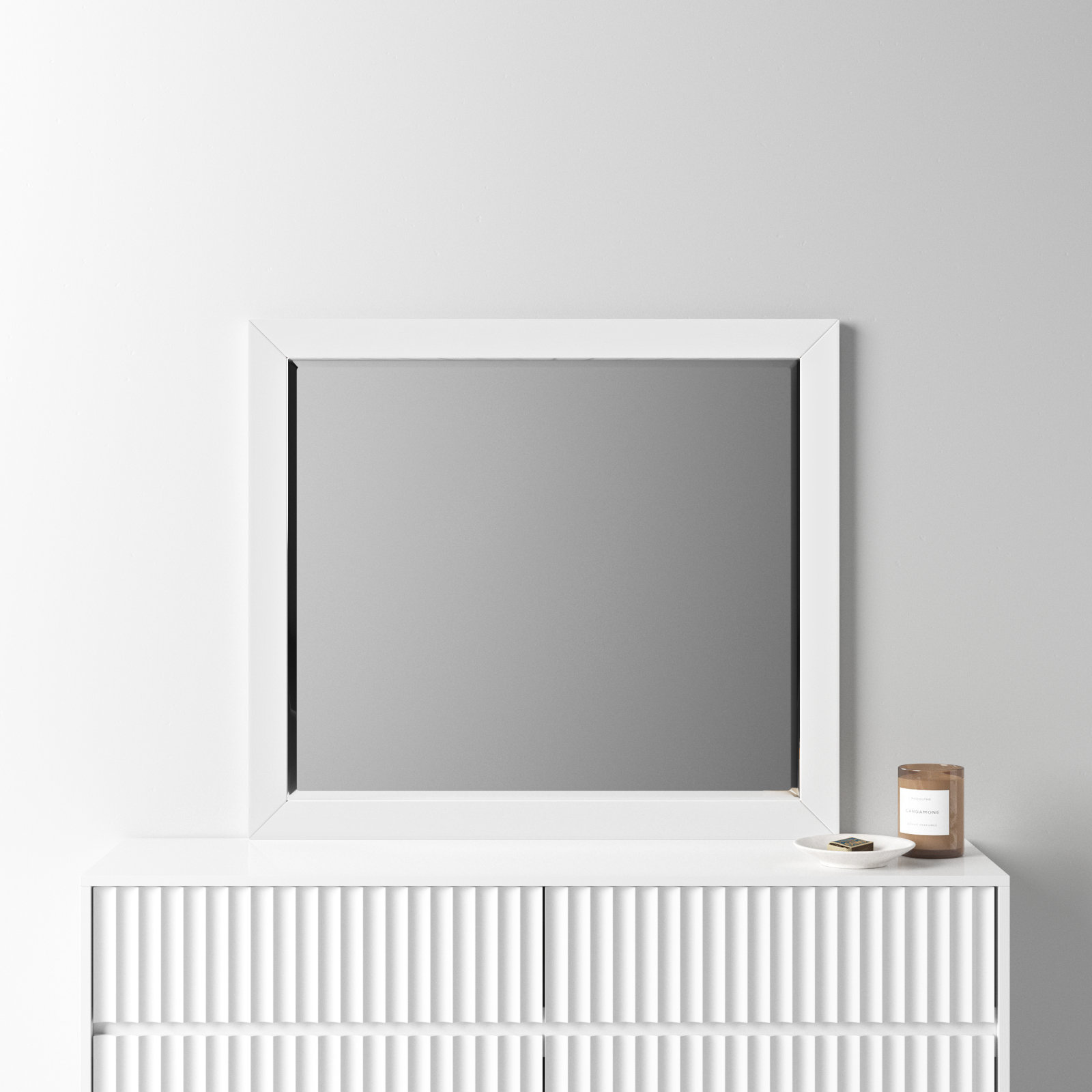 Williams 42" Mirror, White