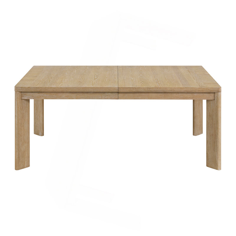 Brown Dining Table With Leaf