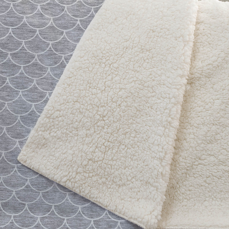 Jeté géométrique Addison Sherpa ASB933, Géométrique 8, Gris
