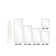 Trinity 22 in. x 48 in. Square Radius Mirror