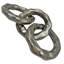 Sculpture abstraite en aluminium Jolien - Figurine décorative moderne argent ou or-1724870212