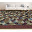 Tapis brun de haute qualité noué à la main