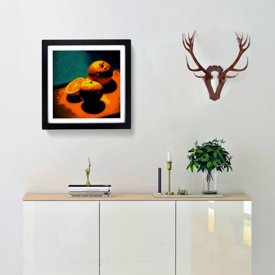 Orange Fruit Post-Impressionism - Framed Print