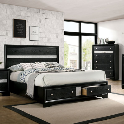 Sana Solid Wood Piece Bedroom Set