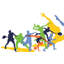 Papier peint de qualité supérieure - Silhouettes de sports dynamiques-418214305
