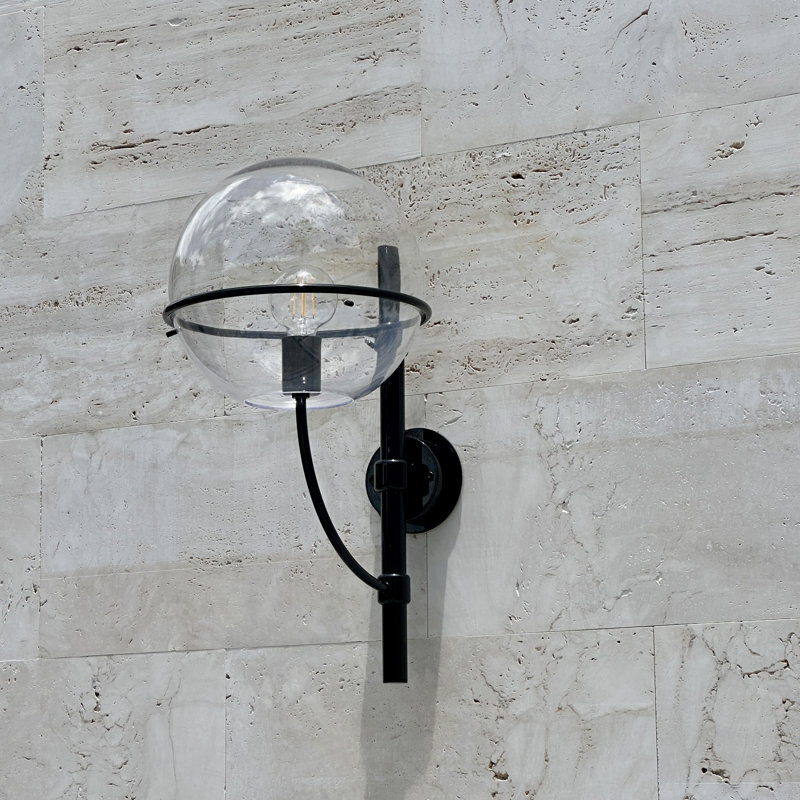 Lyndon 1 - Light Armed Sconce, 27.6" H x 19.7" W x 15.6" D