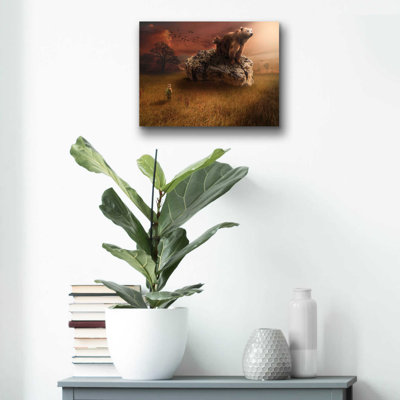 Millwood Pines 'Bear With Me' by Alan, Acrylic Glass Wal Art