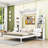Mirjana Murphy 4 Drawer MDF Bed with Shelves-298249637-298249691