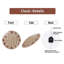 Horloge murale en bois 12 po