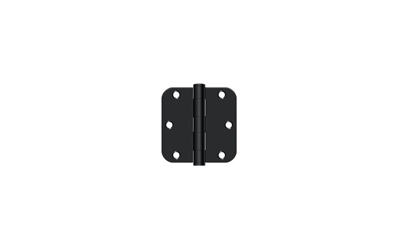 Hinge, Paint Black, Steel
