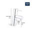 Concetto™ Single Hole Bathroom Faucet-95471147-95471145