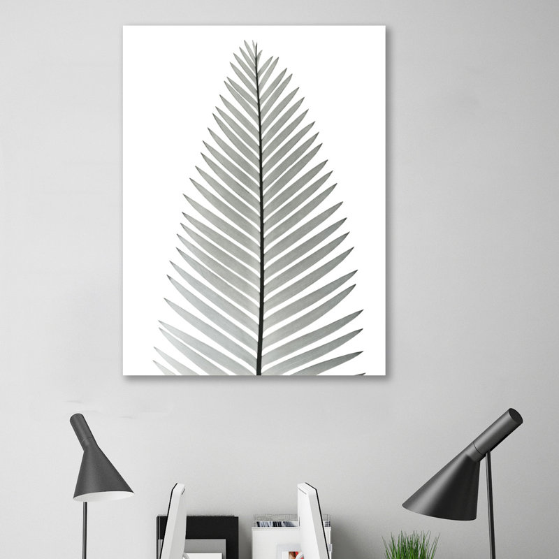 Tropical Fern II - Wrapped Canvas Print, 41 cm H x 30 cm W