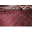 Tapis traditionnel rouge All-Over Floral 10 x 13
