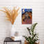 Three Women Under Moon Dreamy Peaceful Serene Palm Nature Portrait Wall Art Print 1 Piece Wrapped Canvas Wall Art-571227688