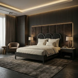 Arch Upholstered Bed