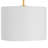 Cossie 61'' Gold Swing Arm Floor Lamp Set