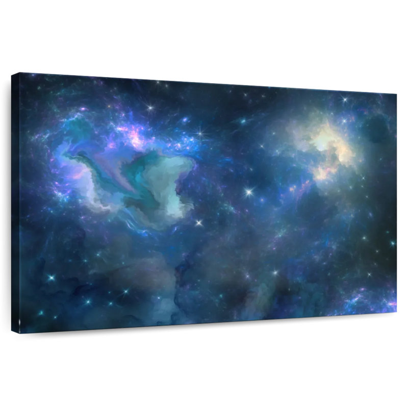 Oberle Space Nebula, 30" H x 45" W