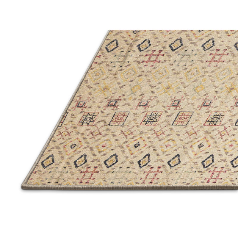 Abstract Indoor Rug, Rectangle 5' x 7'
