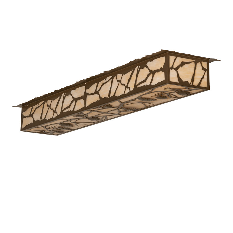 Rustic Lodge 6 - Light Flush Mount