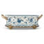 Blue White Oval Basin with Ormolu