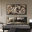 «Rustic Countryside Monochlorals Florals Abstract Flower», reproduction d'art sur toile-98041989-111568203
