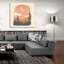«Desert 2 Sq» par Janelle Penner, art mural en verre acrylique-564852961