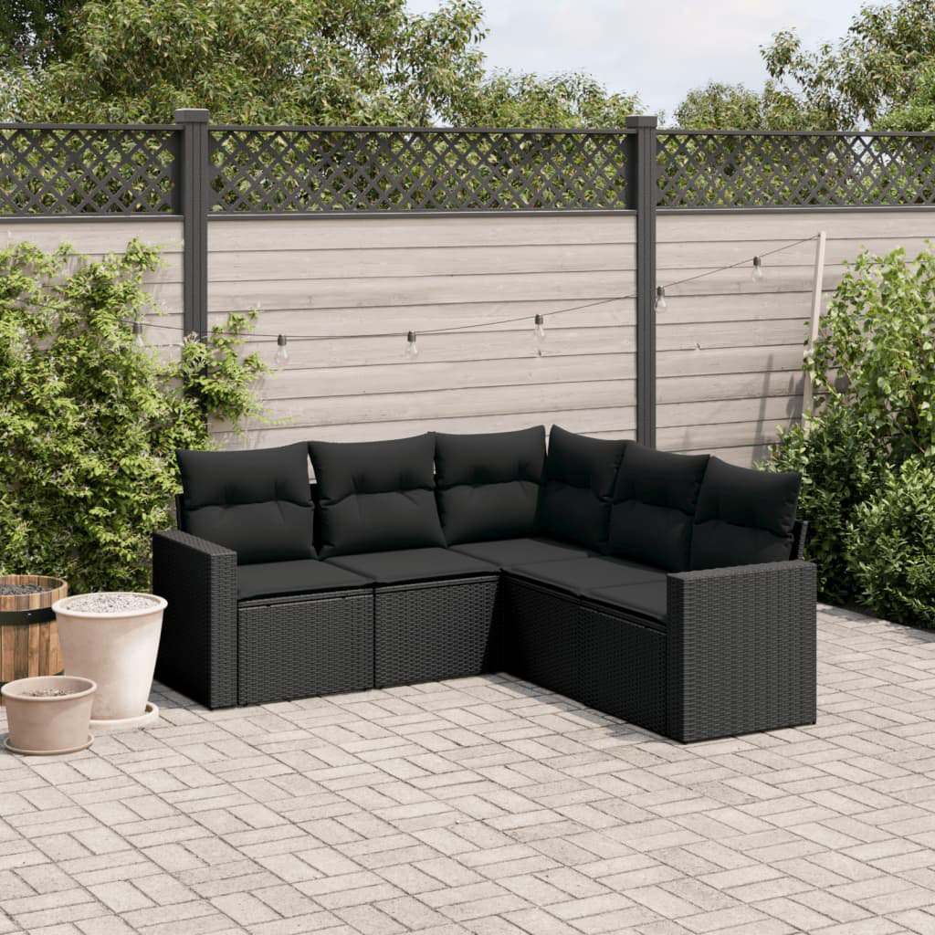 65,5 cm breites Outdoor-Sitzgruppen-Set mit Kissen