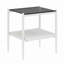 Table basse et tables de bout, ensemble de 3, table en verre trempé avec couche, tables modernes pour le salon-42122475
