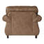 Fauteuil en tissu avec têtes de clou-227854881