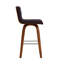 Tabouret de bar pivotant à hauteur de comptoir ou à hauteur Vienna Vienna-2118001646-2118001639-2118001634