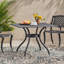 TABLE CAILLETTE EN CAOUTCHOUC I 39IN SQ