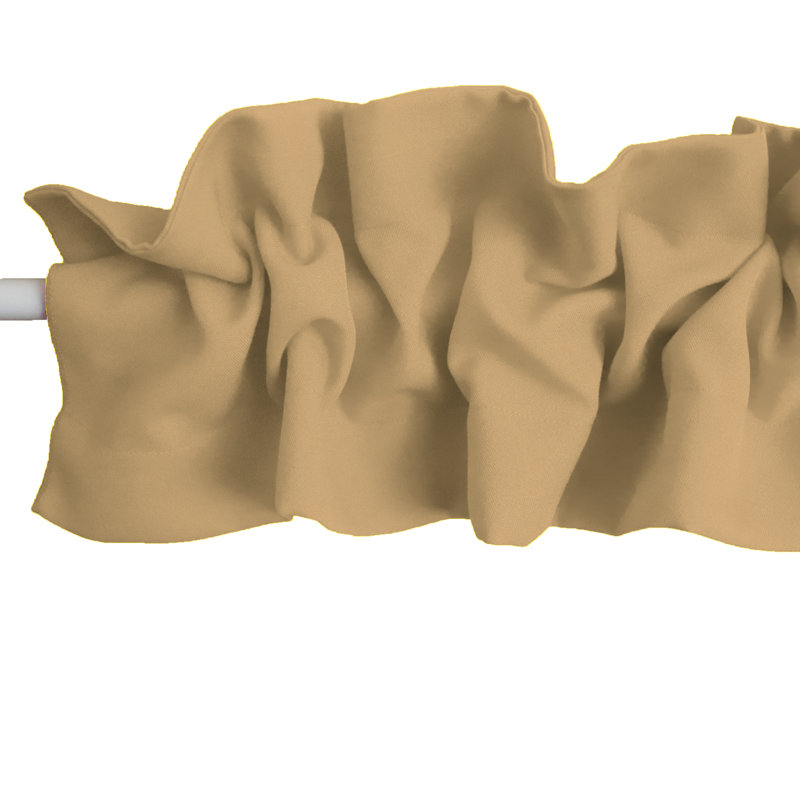 Window Valance, Beige, 72" W x 7" L