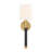Conrad 1-Light Wall Sconce in Warm Brass