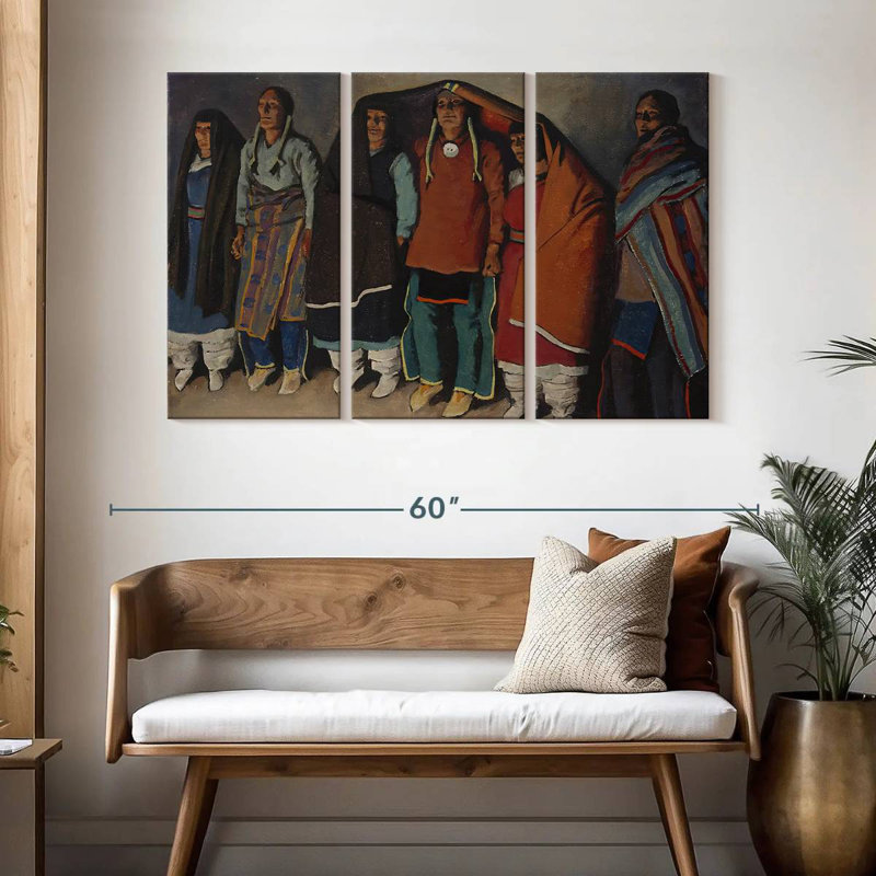 Lelar Round Dance, 32" H x 50" W