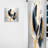 Glenboro - Abstract Flower Painting - Modern Velvet Curtain - Room Darkening - 1 panel-2009667087