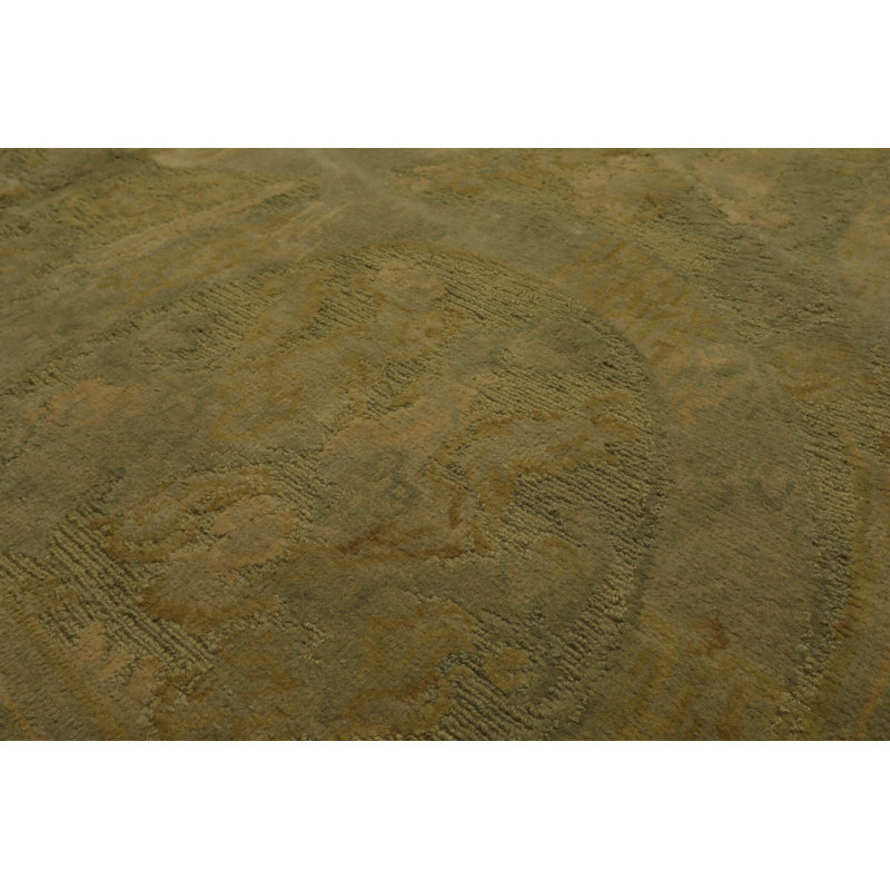 Tapis oriental en laine noué à la main 6 pi x 8 pi 11 po Falecia