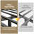 Full Exquisite Metal Platform Bed with Sturdy and Stable Structure, Spacious Storage, Easy Assembly, Black-393977108-393994987