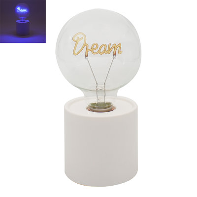 Bartletto 19cm Lighted Art Glass Novelty Light