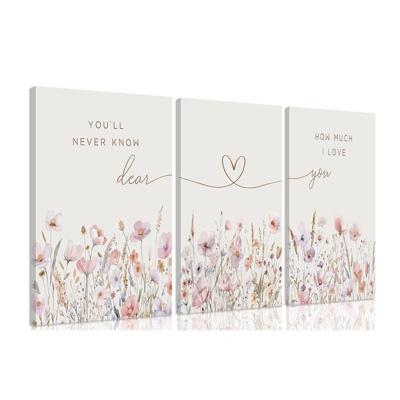 3 Piece Wrapped Canvas Print