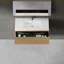 Meuble-lavabo flottant avec lavabo, meuble de rangement mural moderne, tiroir à fermeture en douceur, idéal pour l'organisation de la salle de bain-648372076